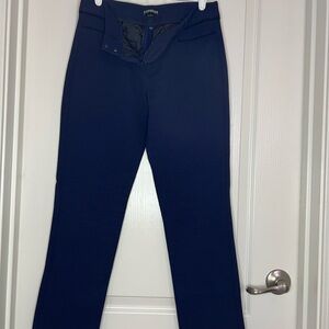 Express Women's Dark Blue Straight Leg Pants